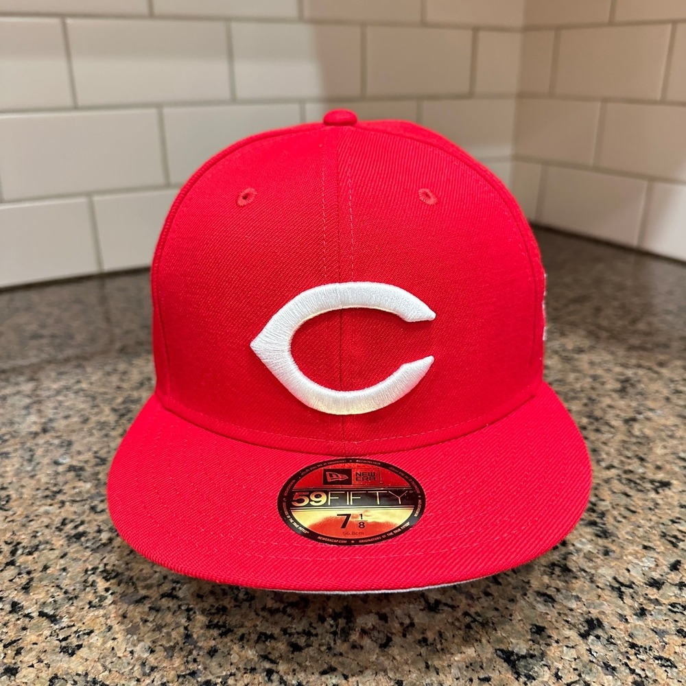Cincinnati Reds Hat New Era 59FIFTY Men's 7 1/8 Red 1990 World Series